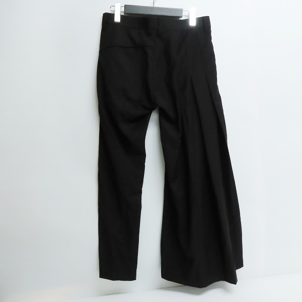 実際に弊社で買取させて頂いたNO ID. BLACK/ノーアイディー ブラック アシンメトリータックPT パンツ 448006-659P/1の画像 1枚目