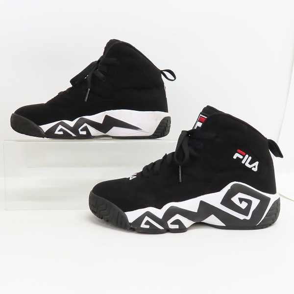 実際に弊社で買取させて頂いたFILA/フィラ MASHBURN/マッシュバーン ハイカットスニーカー 1VB90140-014/26.5の画像 3枚目
