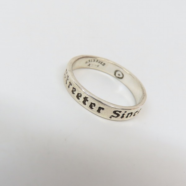 実際に弊社で買取させて頂いたALEX STREETER/アレックスストリーター 1971 スペーサーリング/17号