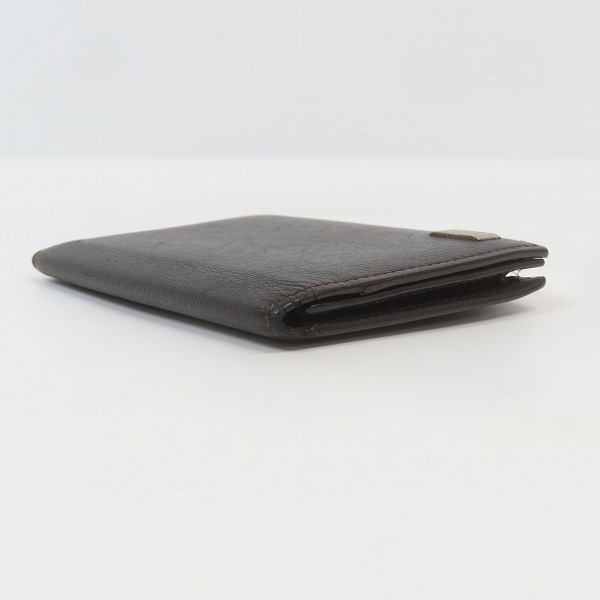 実際に弊社で買取させて頂いたDunhill/ダンヒル ロゴプレート 二つ折り名刺入れ/カードケースの画像 2枚目