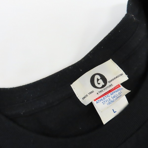 実際に弊社で買取させて頂いたGOODENOUGH/グッドイナフ プリント 半袖  Tシャツ/カットソー/Lの画像 4枚目