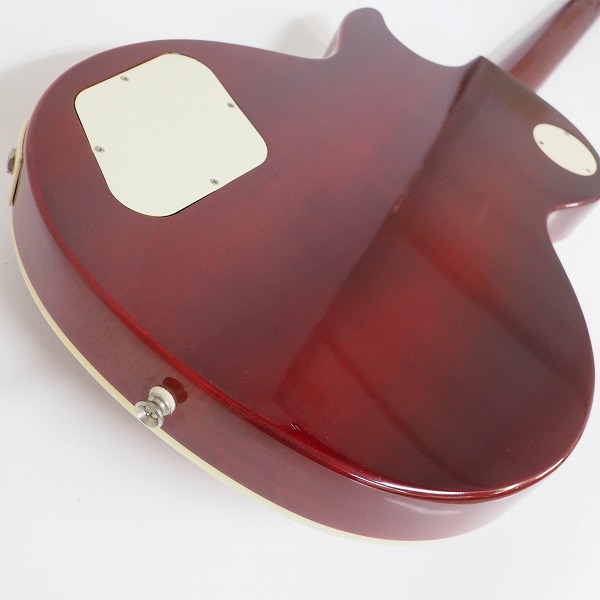 実際に弊社で買取させて頂いた★Epiphone/エピフォン Les Paul Standard/レスポールスタンダード サンバースト エレキギター ハードケース付 の画像 7枚目