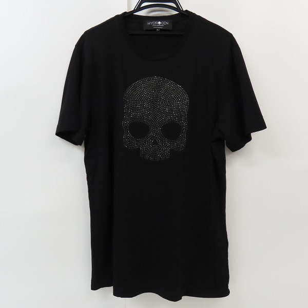 実際に弊社で買取させて頂いた【JPタグ】HYDROGEN/ハイドロゲン スカル装飾 Tシャツ/L