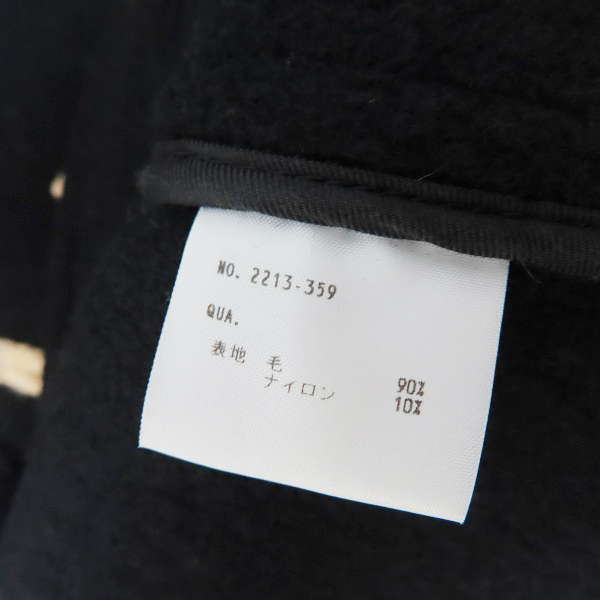実際に弊社で買取させて頂いたLAD MUSICIAN/ラッドミュージシャン ダッフルコート 2213-359/42の画像 3枚目