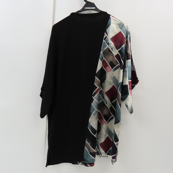 実際に弊社で買取させて頂いたNO ID./ノーアイディー スカーフ切替ルーズT Tシャツ 446006-384T/ONEの画像 1枚目