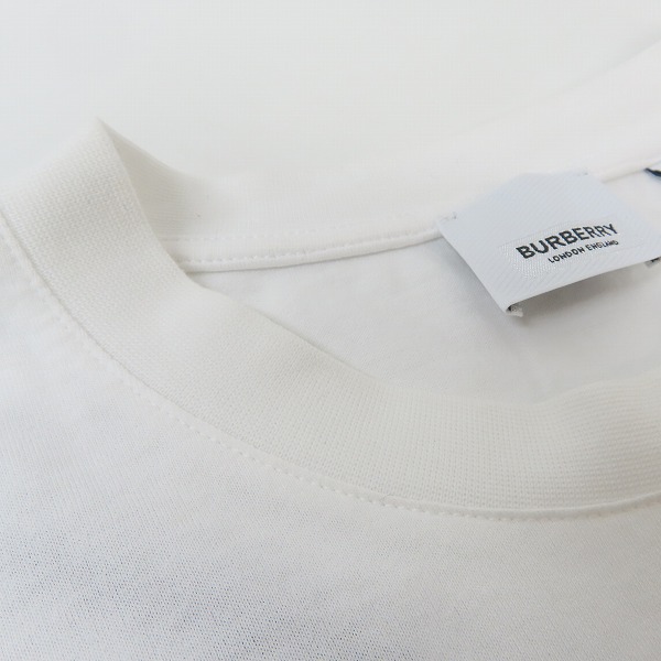 実際に弊社で買取させて頂いた【JPタグ】BURBERRY/バーバリー モノグラム クルーネック ロングスリーブTシャツ  8024600/Sの画像 6枚目