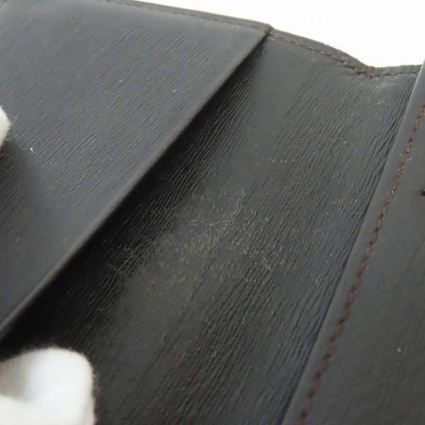 実際に弊社で買取させて頂いたDunhill/ダンヒル ロゴプレート 二つ折り名刺入れ/カードケースの画像 6枚目
