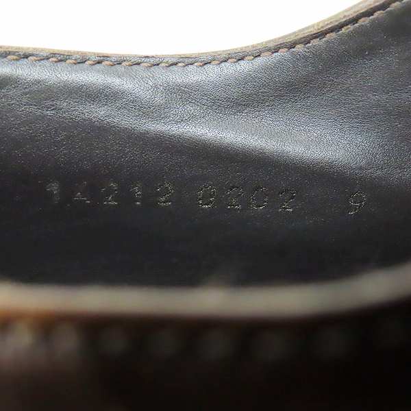 実際に弊社で買取させて頂いたHUGO BOSS/ヒューゴボス レザーシューズ/9の画像 5枚目