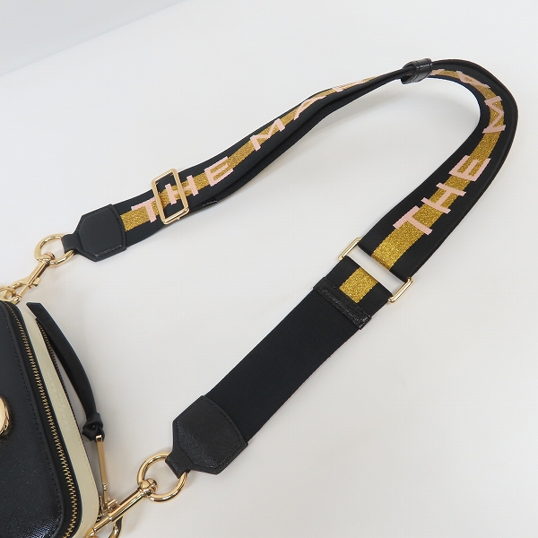 実際に弊社で買取させて頂いたTHE MARC JACOBS/ザ マークジェイコブス スナップショット ミニショルダーバッグ M0014146の画像 7枚目