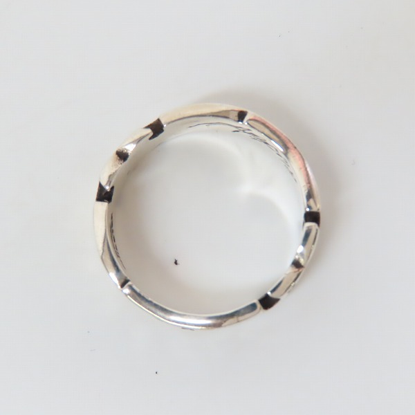 実際に弊社で買取させて頂いたALEX STREETER/アレックスストリーター エンジェル＆デビルズ リング ALR811/18.5号の画像 5枚目