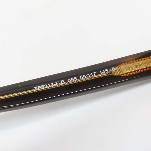実際に弊社で買取させて頂いたTOM FORD/トムフォード 眼鏡/メガネフレーム TF5313-F-B 055の画像 5枚目