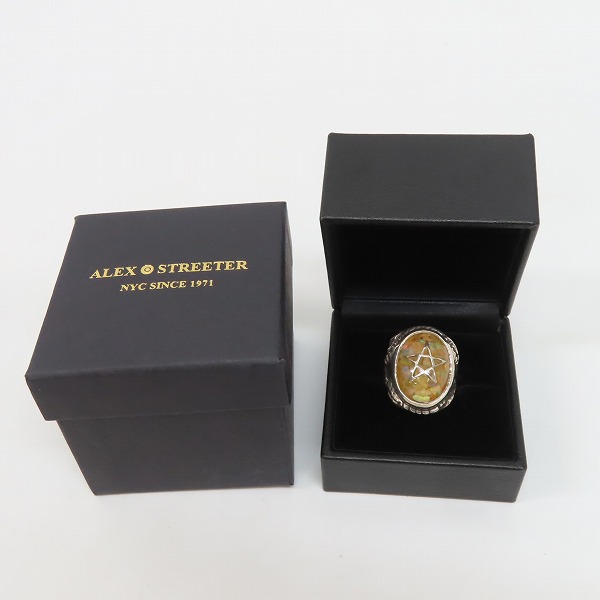 実際に弊社で買取させて頂いたALEX STREETER/アレックスストリーター エンジェルハートリング ファイアオパール 13号の画像 8枚目