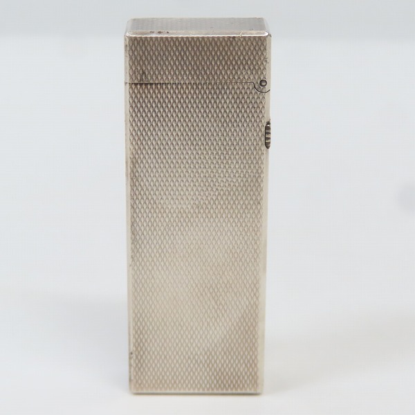 実際に弊社で買取させて頂いたdunhill/ダンヒル サイドローラーガスライター ダイヤカット シルバー の画像 1枚目