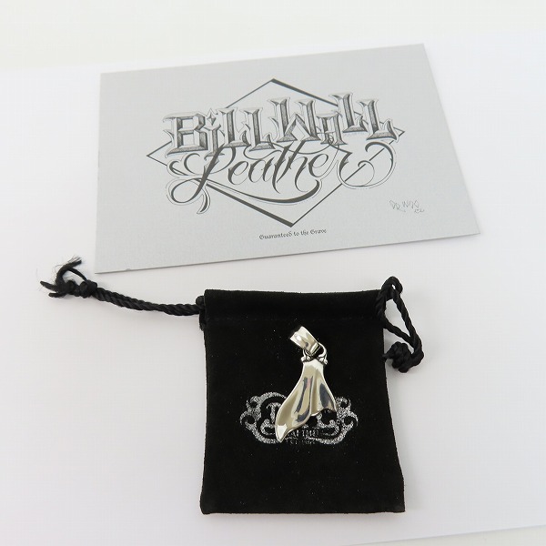 実際に弊社で買取させて頂いた【ギャラ付き】Bill Wall Leather/ビルウォールレザー ホエールテイルチャーム C357の画像 6枚目