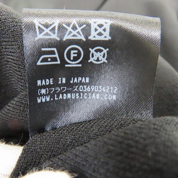 実際に弊社で買取させて頂いたLAD MUSICIAN/ラッドミュージシャン 3B BIG JACKET/3ボタン ビッグ ジャケット 2221-307/42の画像 4枚目