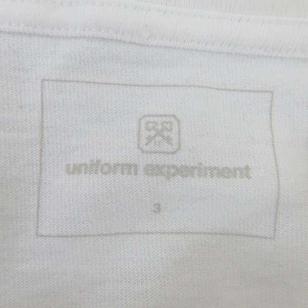 実際に弊社で買取させて頂いたUNIFORM EXPERIMENT/ユニフォームエクスペリメント L/S RIP STOP POCKET TEE/ポケット Tシャツ/長袖 UE-202067/3の画像 2枚目
