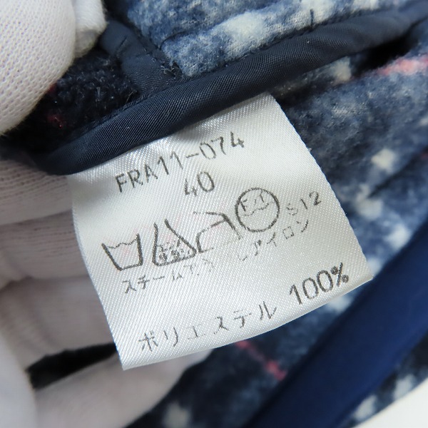 実際に弊社で買取させて頂いたBURBERRYS/バーバリーズ チェック柄 ジャケット 40の画像 3枚目