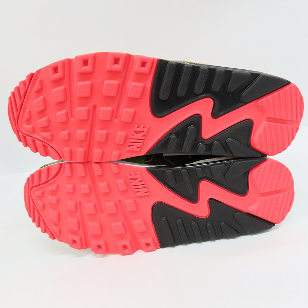 実際に弊社で買取させて頂いた【未使用】NIKE×atmos/ナイキ×アトモス AIR MAX 90 SP REVERSE DUCK CAMO エアマックス90 ダックカモ CW6024-600/27の画像 2枚目