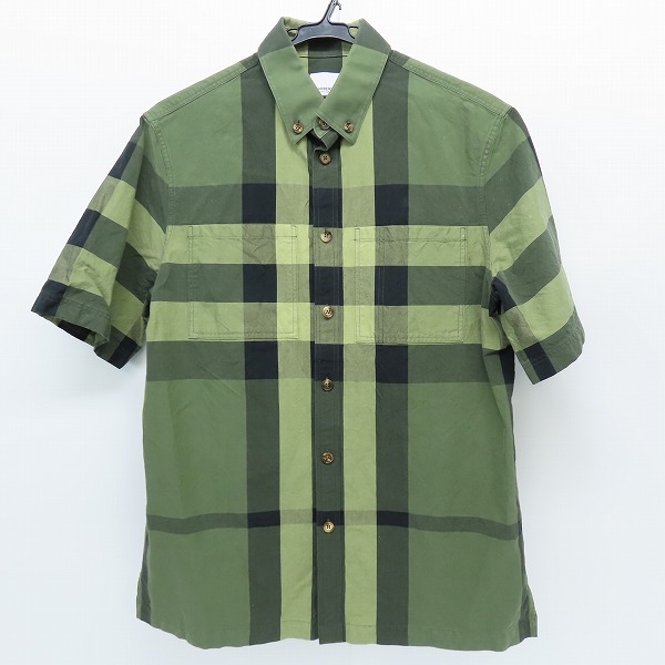 実際に弊社で買取させて頂いたBURBERRY/バーバリー チェックシャツ 8041541/S