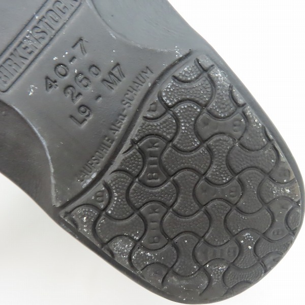 実際に弊社で買取させて頂いたFootprints/フットプリンツ BIRKENSTOCK/ビルケンシュトック レザーシューズ/26.0の画像 6枚目