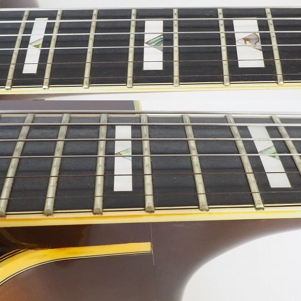 実際に弊社で買取させて頂いた★Epiphone/エピフォン EMPEROR-J フルアコ エレキギター オレンジラベル 日本製 ギグケース付の画像 3枚目