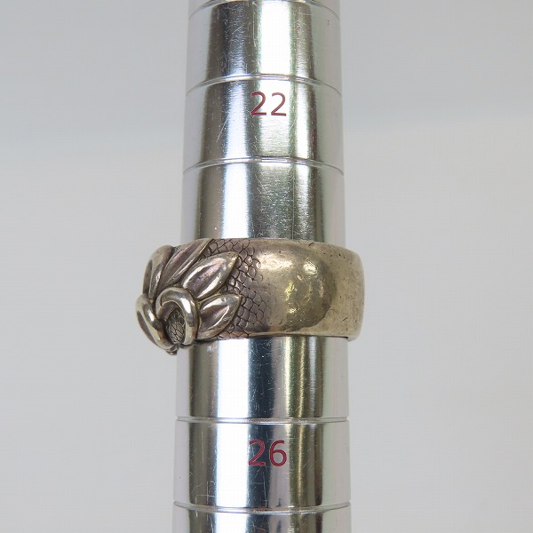 実際に弊社で買取させて頂いたBloody Mary/ブラッディマリー SIREN/サイレン リング 24-25号の画像 9枚目