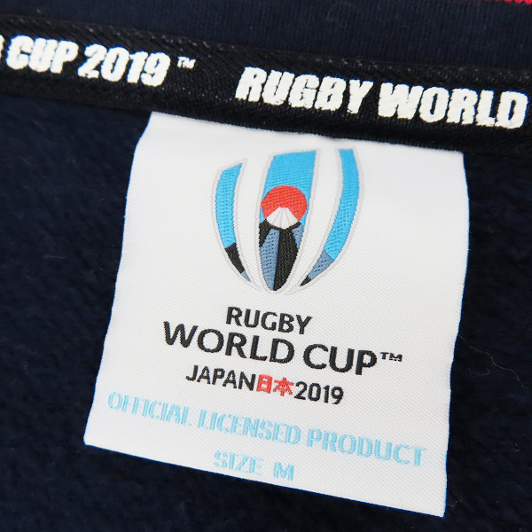 実際に弊社で買取させて頂いたCANTERBURY/カンタベリー RWC2019 スウェット トラックジャケット VWD49201/Mの画像 2枚目