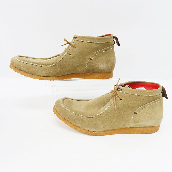 実際に弊社で買取させて頂いたUNLINE by alfredoBANNISTER/アンラインバイアルフレッドバニスター スエード レザーシューズ 5211305006/43の画像 3枚目