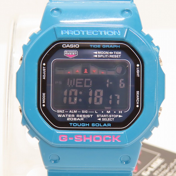 CASIO　G-SHOCK　G-5600B　電波ソーラー　グリーン　腕時計 楽天市場】CASIOカシオG-SHOCK G-5600B-1DR黒×グリーン タフ