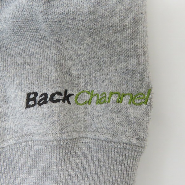 実際に弊社で買取させて頂いたBack Channel/バックチャンネル NYC ジップアップパーカー Mの画像 6枚目