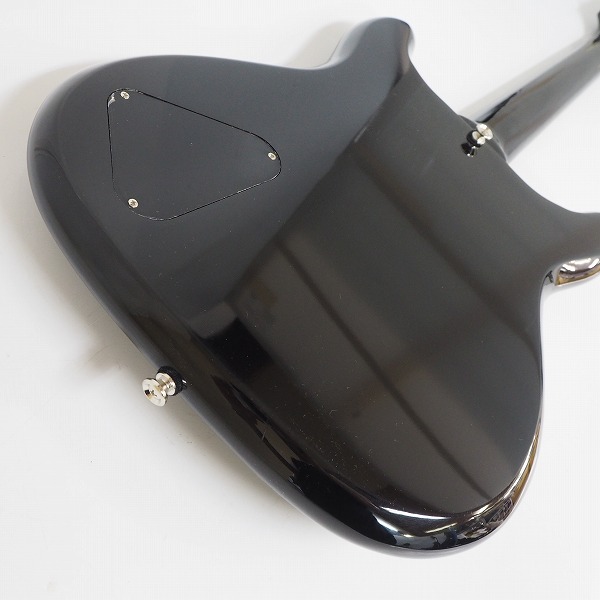 実際に弊社で買取させて頂いた★【美品】Epiphone/エピフォン Coronet Ebony コロネット復刻モデル  ソリッド エレキギターの画像 7枚目