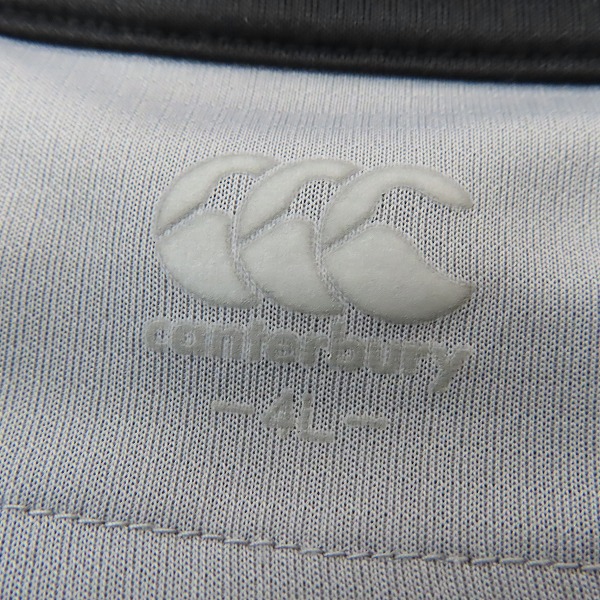 実際に弊社で買取させて頂いたCANTERBURY/カンタベリー 2019 ラグビー日本代表 プラクティス 半袖Tシャツ/R39003JP/4Lの画像 2枚目