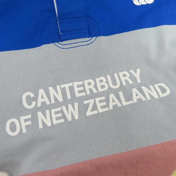 実際に弊社で買取させて頂いたCANTERBURY/カンタベリー ショートスリーブ ラガーシャツ RA31120/3Lの画像 6枚目