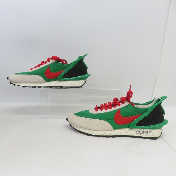実際に弊社で買取させて頂いたNIKE×UNDERCOVER/ナイキ×アンダーカバー WMNS DAYBREAK LUCKY GREEN/RED デイブレイク CJ3295-300/28.5の画像 3枚目