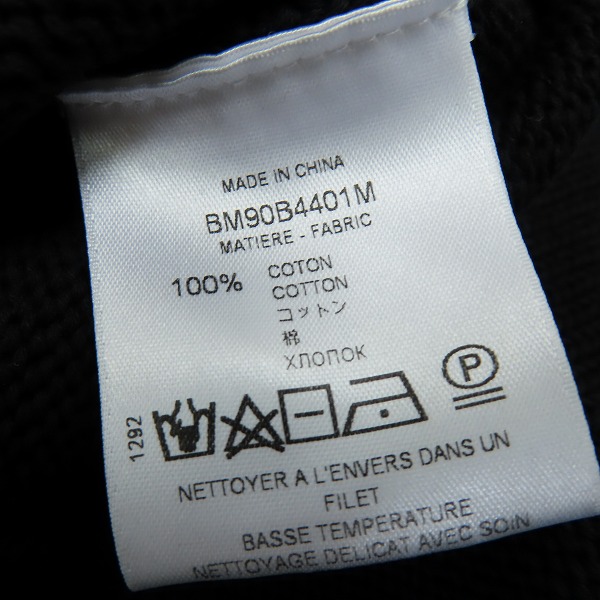 実際に弊社で買取させて頂いた【JPタグ】GIVENCHY/ジバンシィ 19AW スプリットロゴデザイン ニットセーター BM90B4401M/Mの画像 3枚目