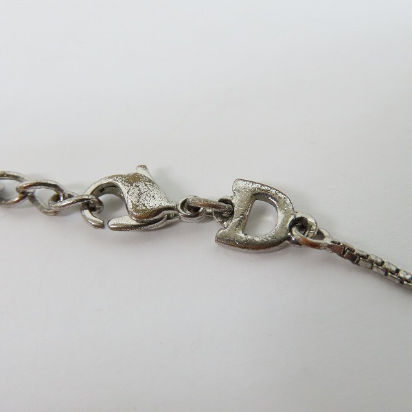 実際に弊社で買取させて頂いたChristian Dior/クリスチャンディオール ロゴプレート ブレスレットの画像 2枚目