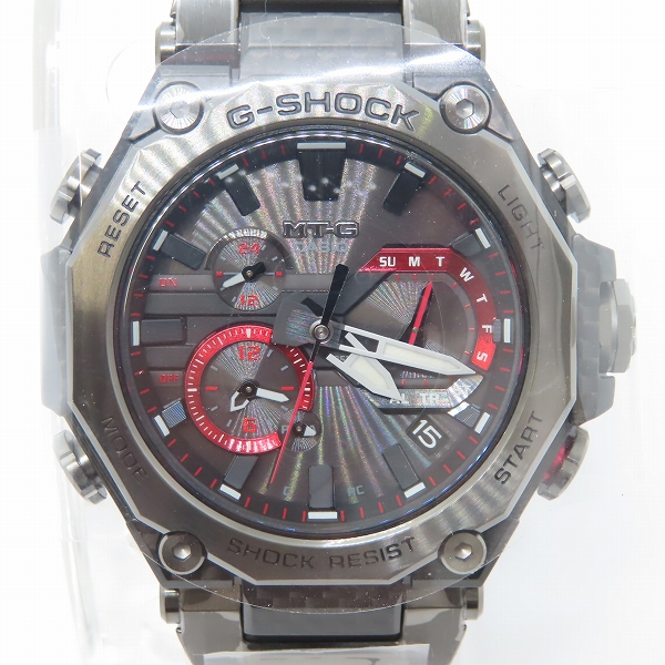 未使用】G-SHOCK/Gショック MT-G カーボン 電波ソーラー腕時計 MTG 