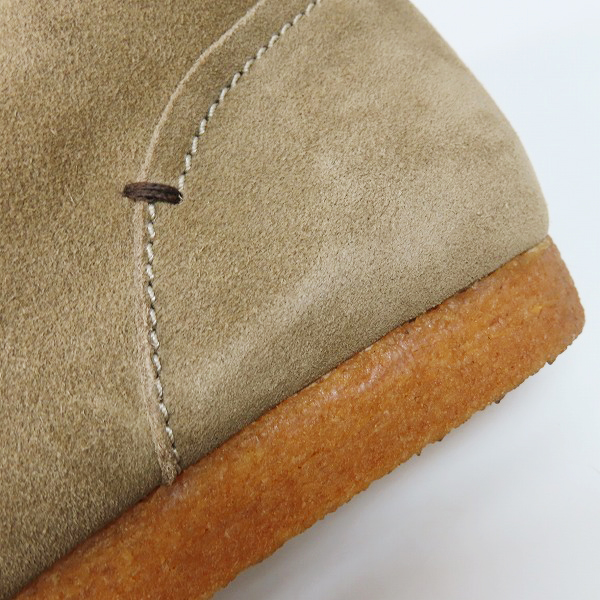 実際に弊社で買取させて頂いたUNLINE by alfredoBANNISTER/アンラインバイアルフレッドバニスター スエード レザーシューズ 5211305006/43の画像 6枚目