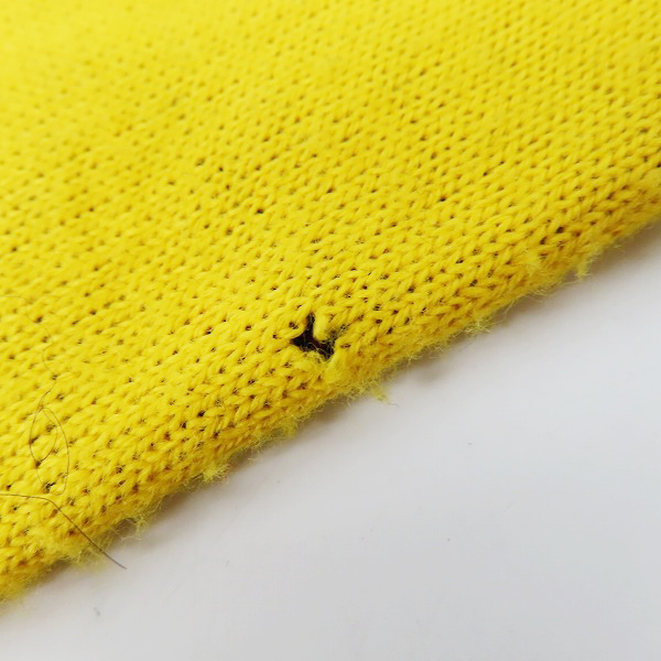 実際に弊社で買取させて頂いたCOMME des GARCONS SHIRT×FRED PERRY/コムデギャルソン×フレッドペリー ロゴ刺繍 マフラー W13403 02325/199の画像 4枚目