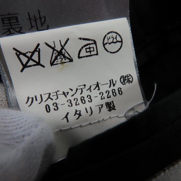 実際に弊社で買取させて頂いた【JPタグ】Dior HOMME/ディオールオム 06SS エディ期 ウール 2B テーラードジャケット 6EH1077023/46の画像 5枚目