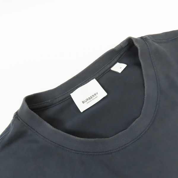 実際に弊社で買取させて頂いたBURBERRY/バーバリー MONOGRAM MOTIVE T-SHIRT モノグラムロゴ刺繍半袖Tシャツ 8014022/Mの画像 5枚目