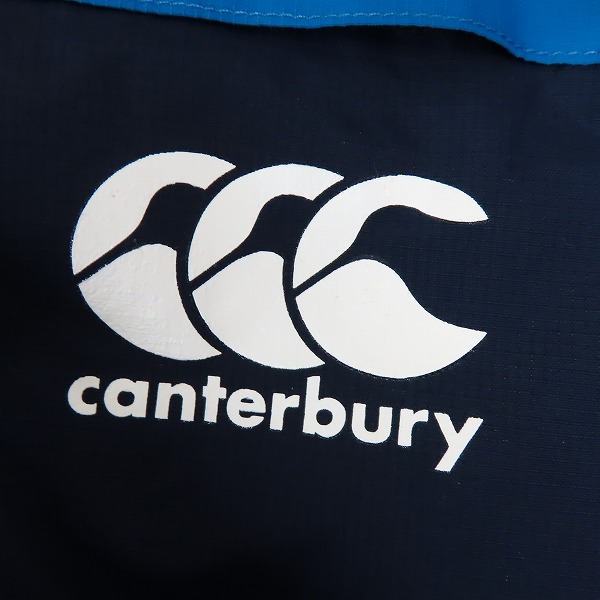 実際に弊社で買取させて頂いたCANTERBURY/カンタベリー  WORLD CUP 撥水 ハーフジップ ジャケット/VWD79262/3Lの画像 5枚目
