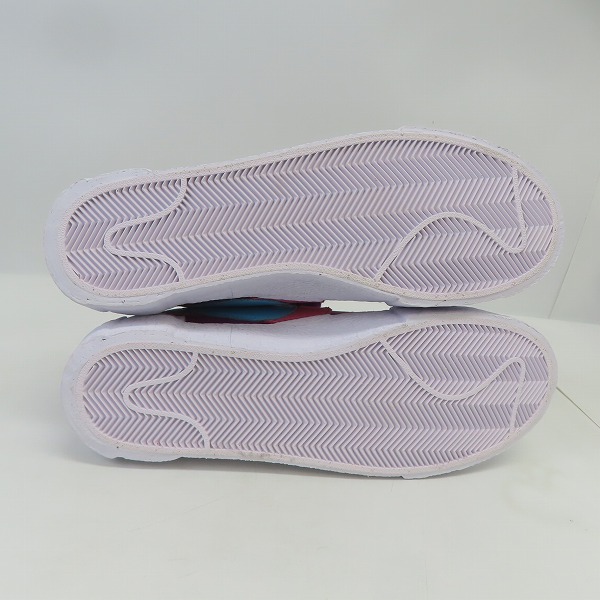 実際に弊社で買取させて頂いたNIKE×KAWS×SACAI/ナイキ×カウズ×サカイ BLAZER LOW/ブレーザーロー パープルダスク DM7901-500/28.5の画像 2枚目