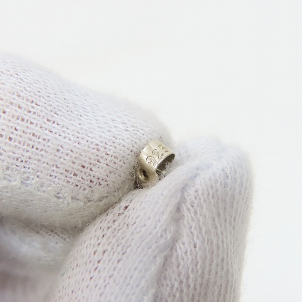 実際に弊社で買取させて頂いたCRAZY PIG/クレイジーピッグ スカル＆クロスボーンスタッドピアスの画像 5枚目