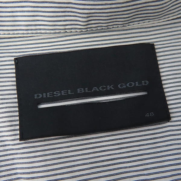 実際に弊社で買取させて頂いたDIESEL BLACK GOLD/ディーゼルブラックゴールド ジップアップ ジャケット/ブルゾン 48の画像 2枚目