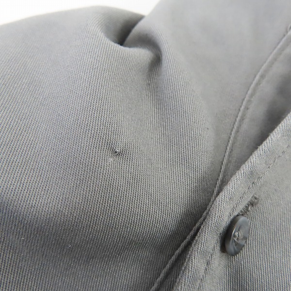 実際に弊社で買取させて頂いたUNIFORM EXPERIMENT/ユニフォームエクスペリメント GABARDINE EMBROIDERY ボタンダウンシャツ UE-192015/3の画像 5枚目