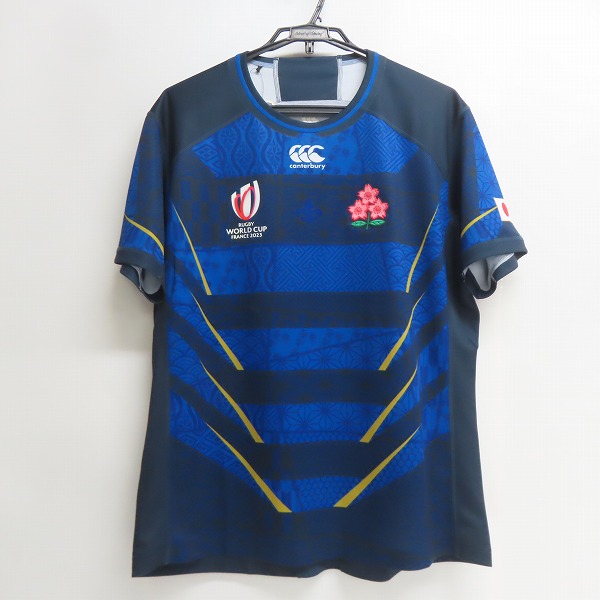 実際に弊社で買取させて頂いた【未使用】カンタベリー ラグビー ジャパンRWC2023/日本代表 レプリカオルタネイトジャージ アウェイ RG33981WC/XL