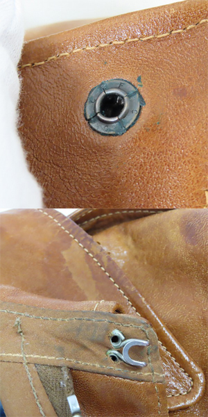 実際に弊社で買取させて頂いたBUZZ RICKSON'S/バズリクソンズ A-2 廃盤品 ペリースポーツウェア レザー フライトジャケット BR80019/34の画像 6枚目