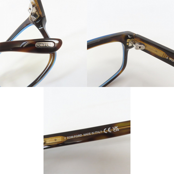 実際に弊社で買取させて頂いたTOM FORD/トムフォード 眼鏡/メガネフレーム TF5313-F-B 055の画像 6枚目