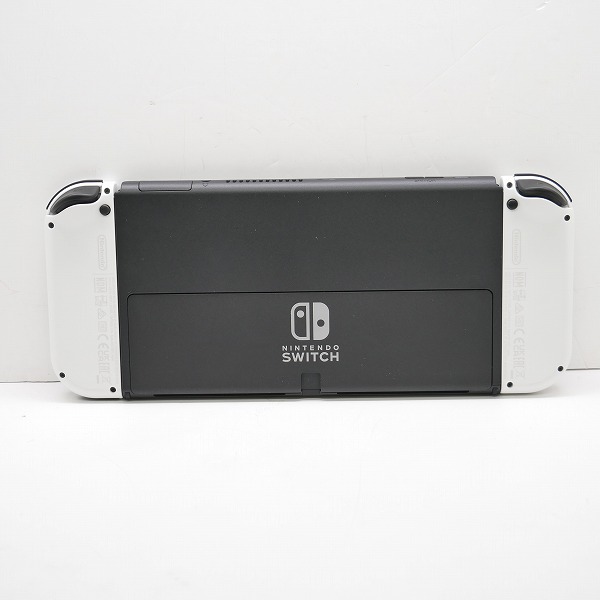 実際に弊社で買取させて頂いた任天堂 Nintendo Switch/ニンテンドースイッチ 有機ELモデル 本体 HEG-S-KAAAA ホワイト コントローラー付き【簡易動作確認済】の画像 7枚目